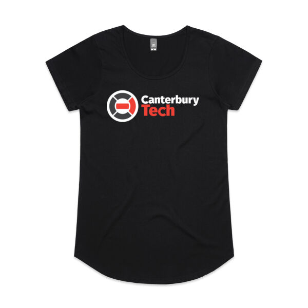 Canterbury Tech Women's Tee White logo - Womens Mali Tee Thumbnail